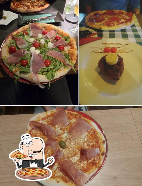 Prova una pizza a The Red Apple Pub