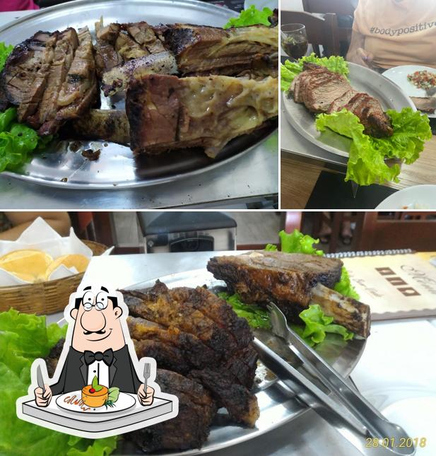 Platos en Churrascaria Barracão