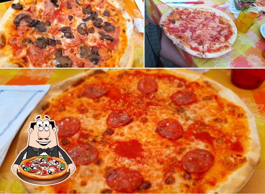 Prenditi tra le svariate varianti di pizza