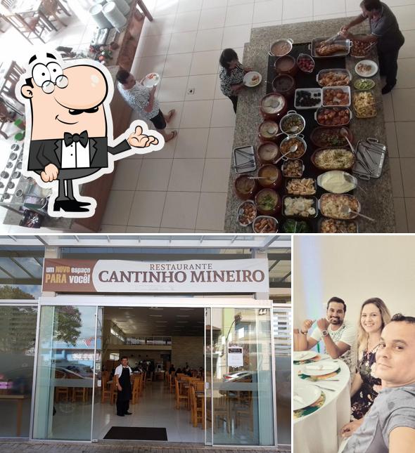 Veja imagens do interior do Restaurante Cantinho Mineiro