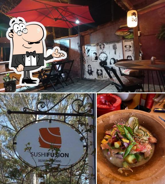 O interior do Sushi Fusion Buzios Restaurante