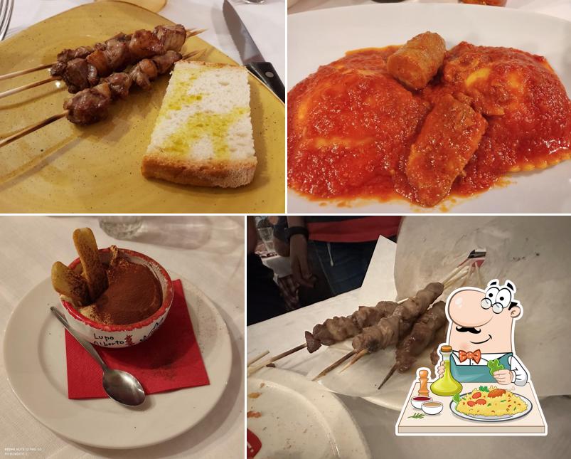 Cibo al Braceria ristorante Lupo Alberto