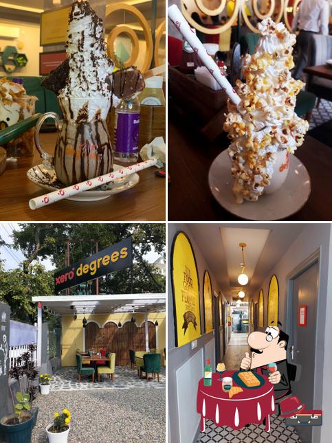 Xero Degrees provides a number of sweet dishes