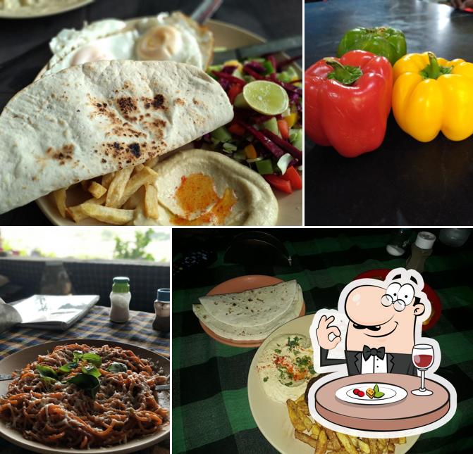 Meals at Laughing Buddha Restaurant Hampi