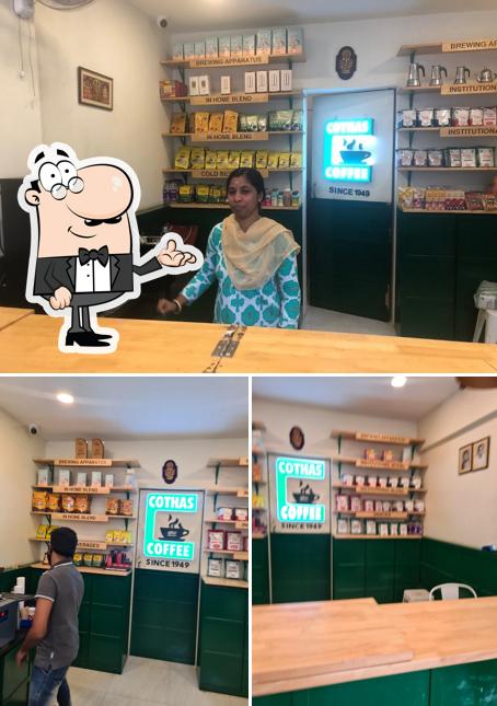 Check out how Cothas Coffee - Coimbatore looks inside