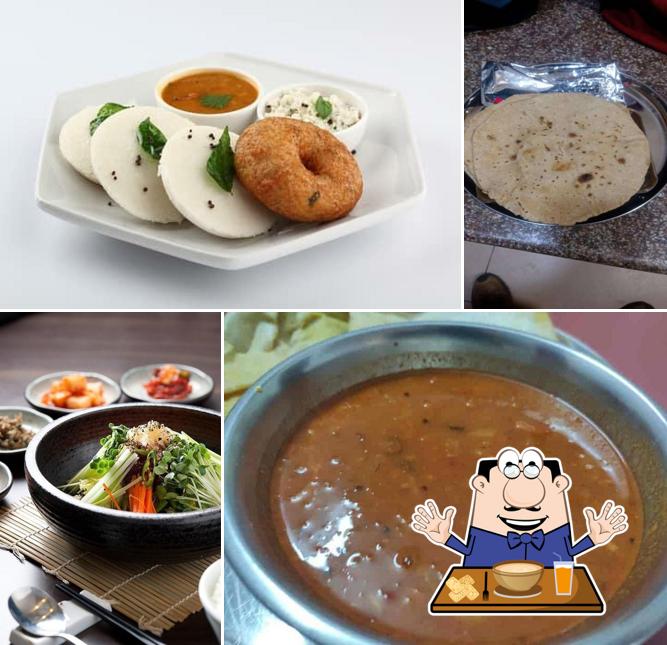 Clam chowder at Hot food