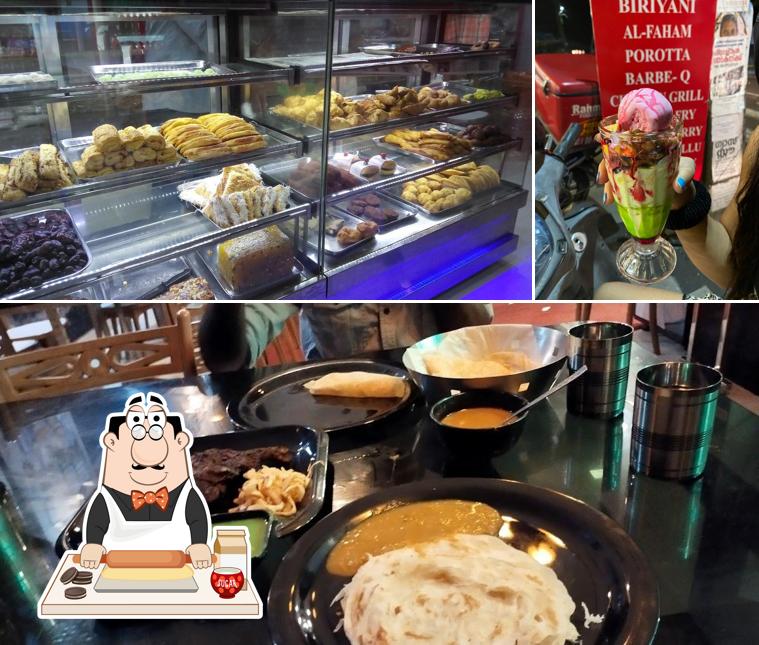 Rahmaniya Food Corner serves a variety of sweet dishes