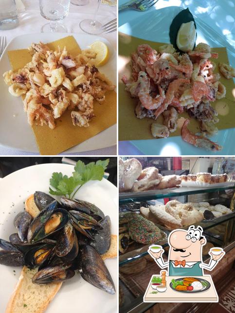 Calamari fritti al Ristorante Montallegro Orlandi