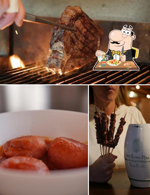 Cibo al The Same Place - Braceria in Pineta