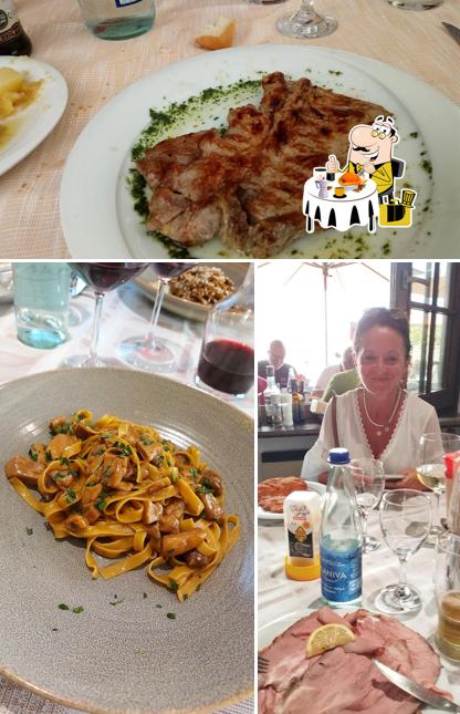 Cibo al Ristorante Crociale