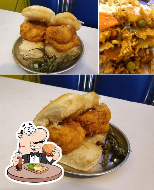 Get a burger at Jay Jagannath Odisha Restaurant