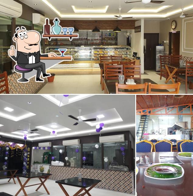 The interior of Sri Lakshmi Vilas