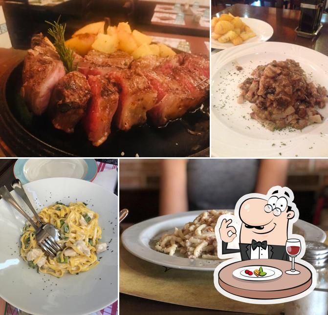 Cibo al Osteria All'Antico Mercato