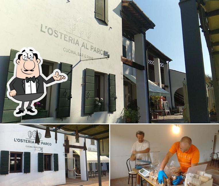 Gli interni di Osteria Dai Salvarza