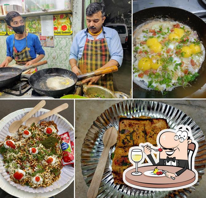 Food at Sikandar Omelette