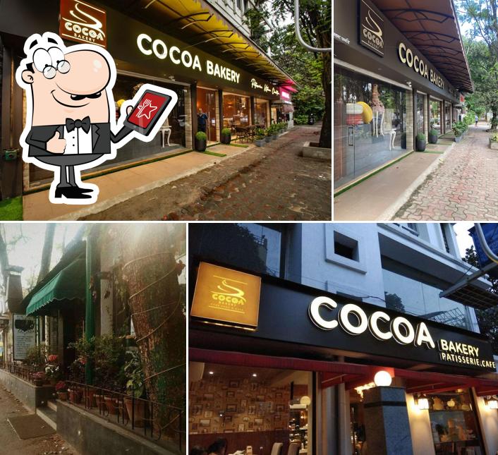 The exterior of Cocoa Bakery