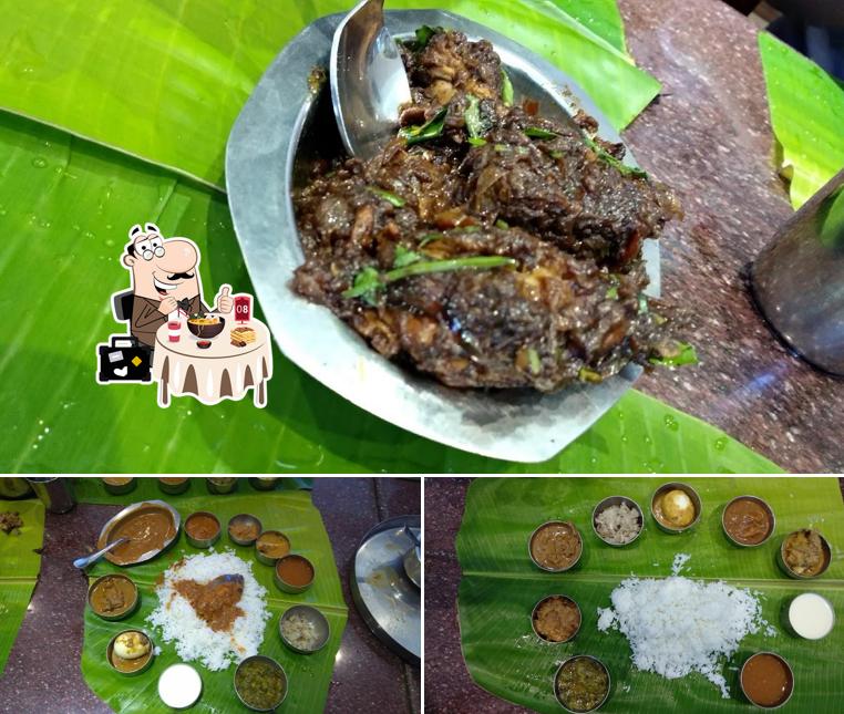 Food at Banana Leaf Restaurant