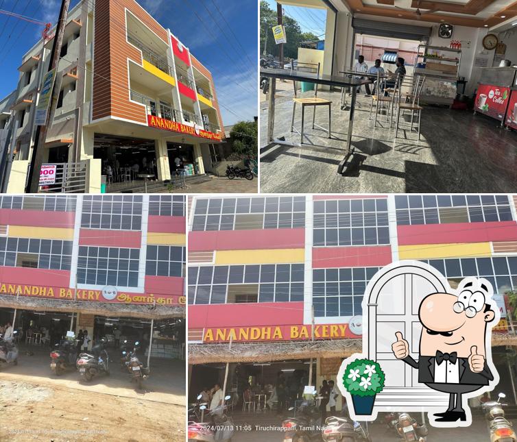 The exterior of ANANDHA BAKERY