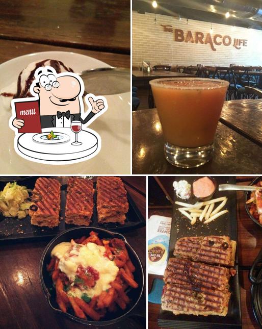 Food at The Cafe Baraco