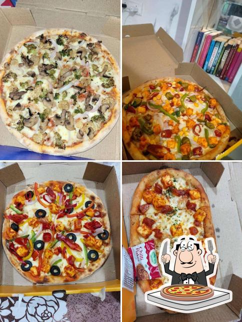 Pick various kinds of pizza