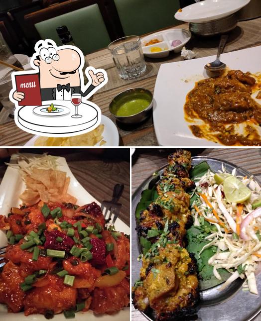 Food at Sauces And Spices Nityanand Restaurant & Bar