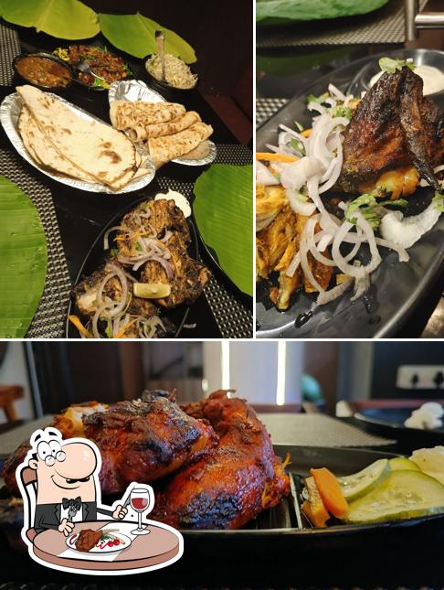 Pick meat meals at MR.RED CHEF