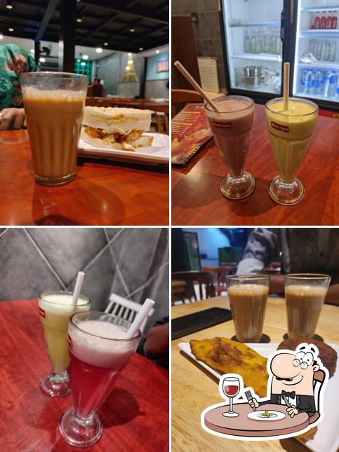 Food at New Paris Cafe