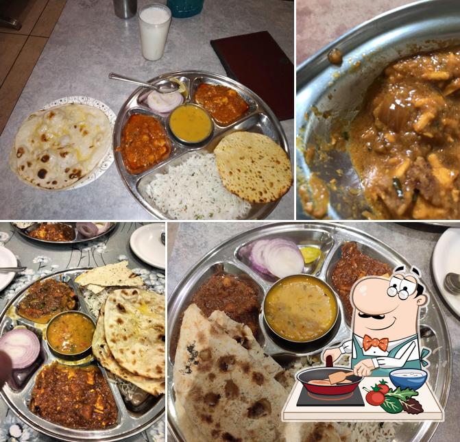 Chicken curry at Sarvottam Restaurant