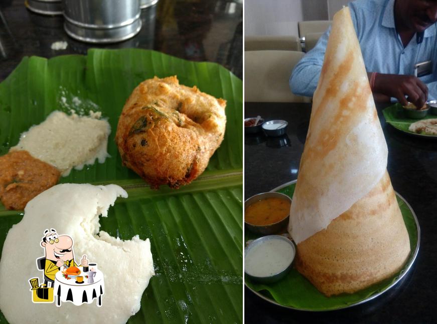Meals at Sree Saravana Bhavan