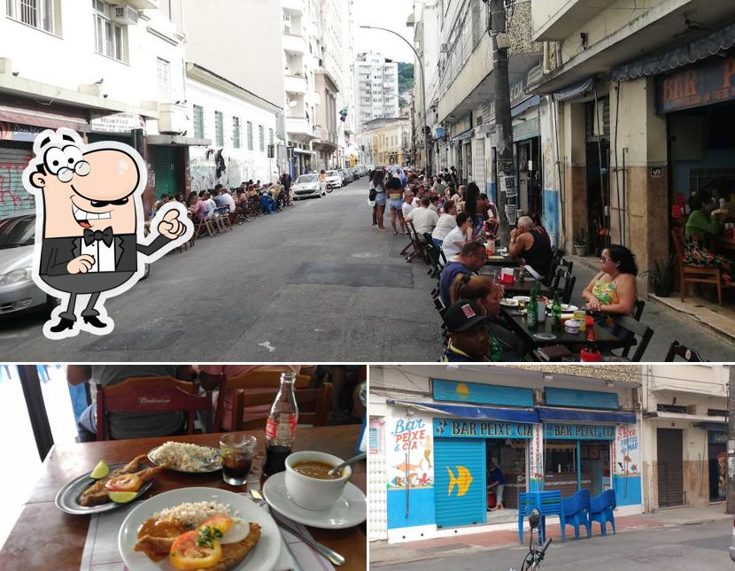 O interior do Bar do Peixe