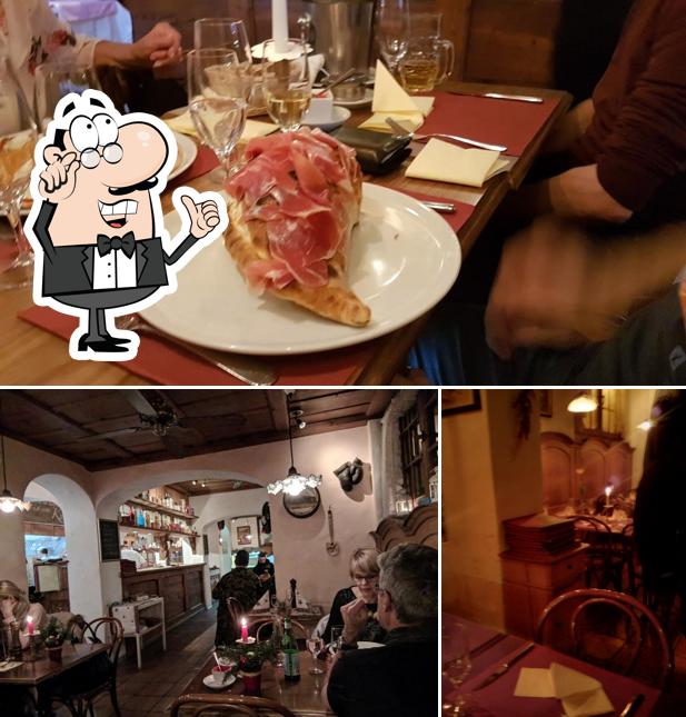 Gli interni di Grottino