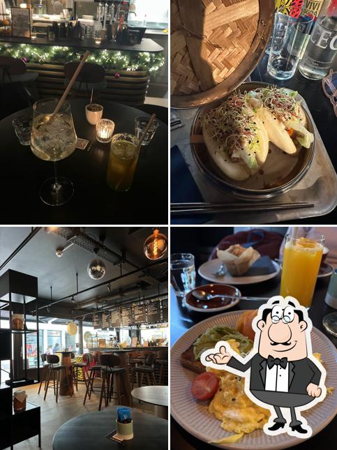 La photo de la intérieur et nourriture de ROKKA Café I Bar I Fusion Food’s