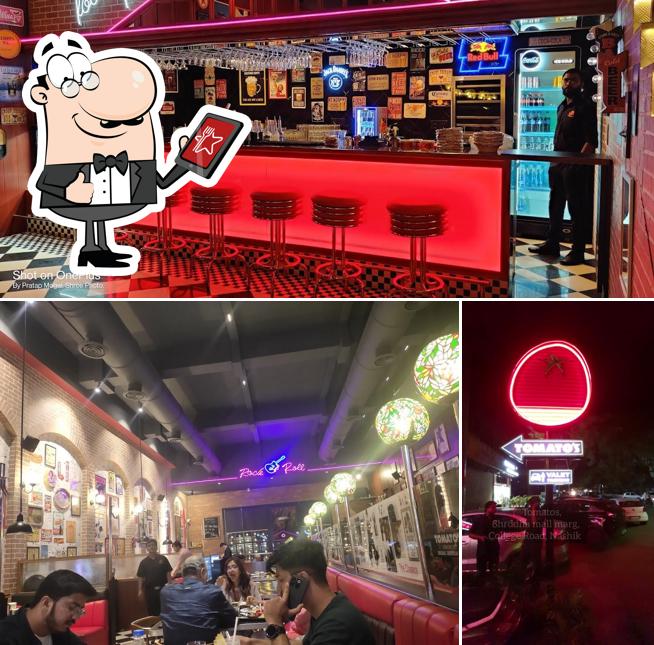 The exterior of Tomato's Nashik Restaurant & Bar