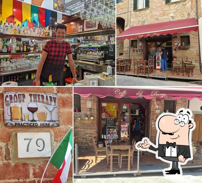 Dai un'occhiata agli interni di Caffe del Borgo