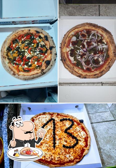 Scegli una pizza a La Bella Matil Detta Pizzeria con forni a legna & Forno Gluten Free
