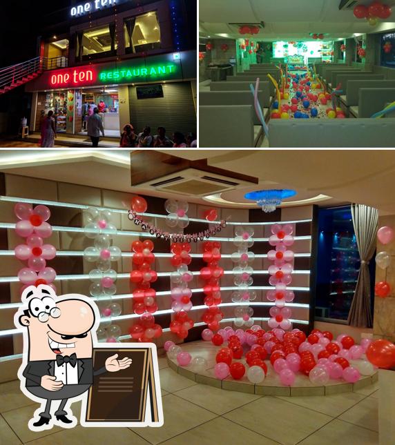 The picture of exterior and play area at One Ten Restaurant