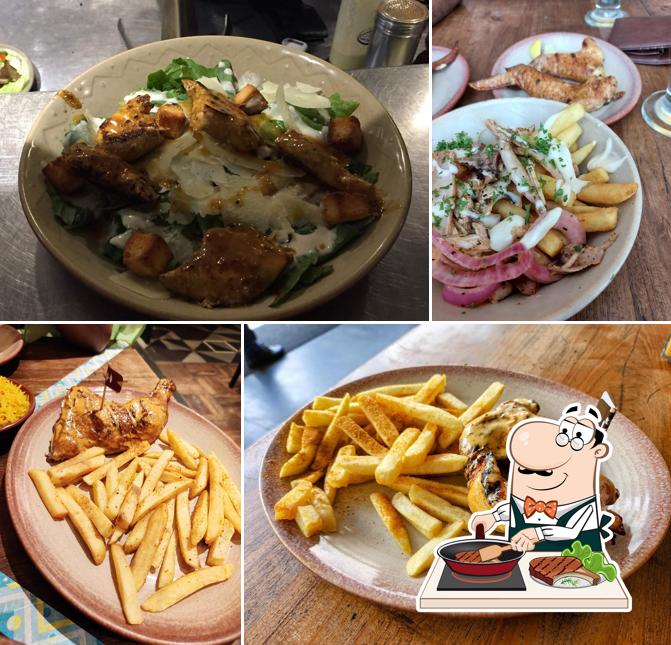 Order meat meals at Nando's Orion