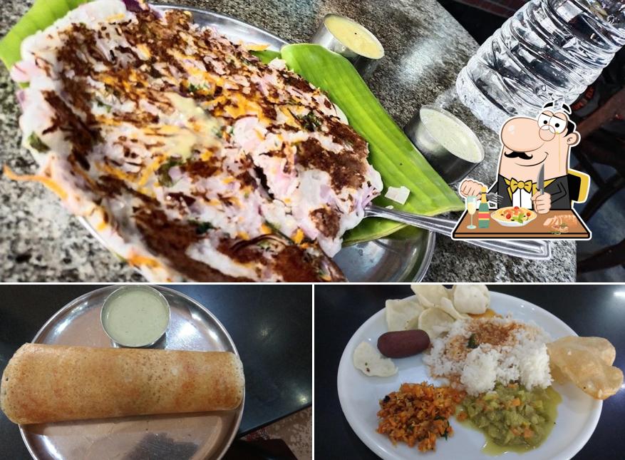 Food at Prakash Cafe