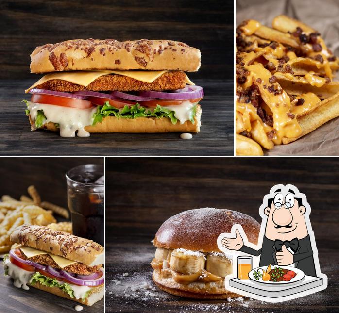 Comida em Rão Burger