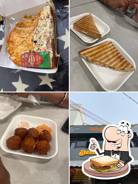 Grilled cheese sandwich at Tirupur Bread House