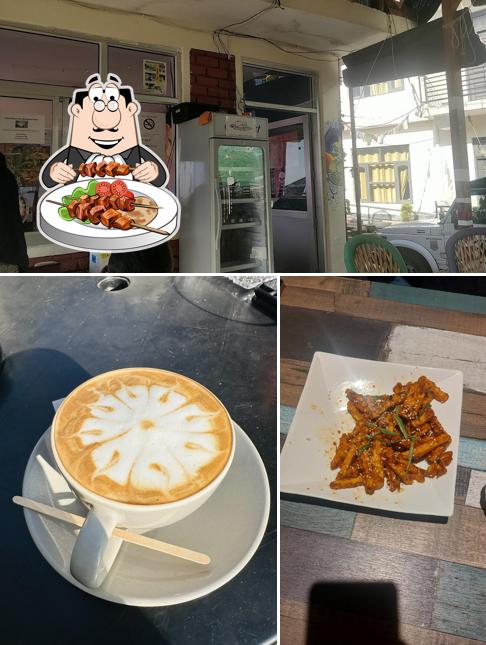 The picture of The Salvation Cafe, Dharamkot - Coffee, Food & Experiences’s food and interior