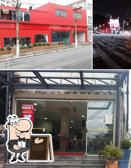 O exterior do Habib's
