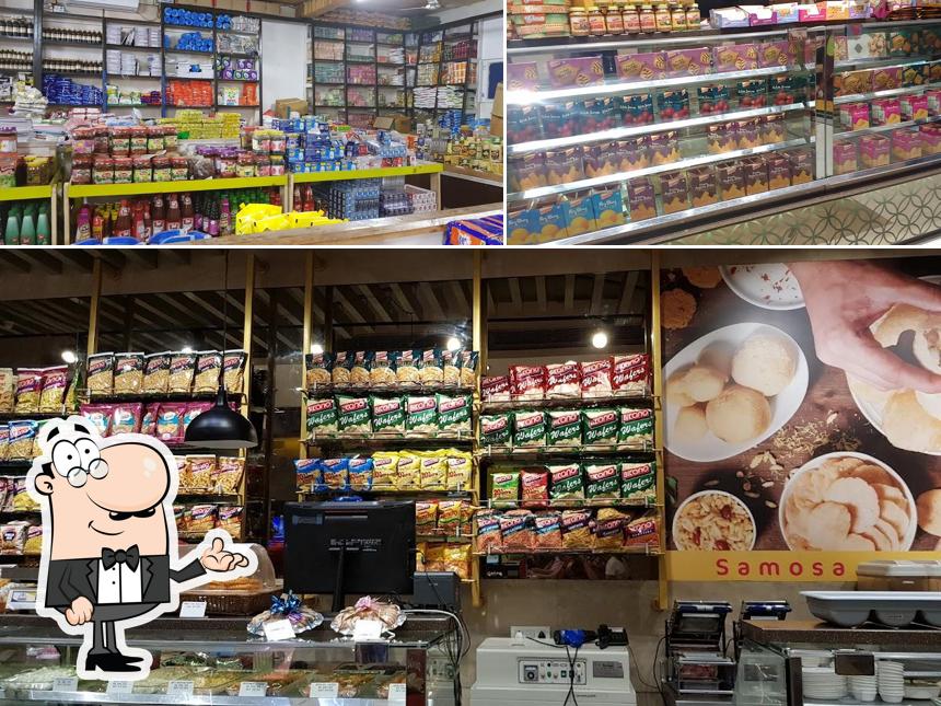 The interior of Bikanervala Tonk Road Jaipur