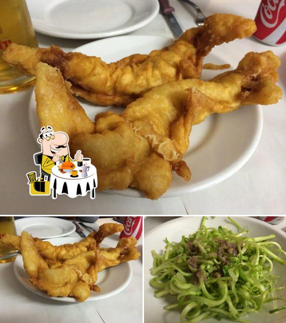 Platti al Filetti Di Baccalà