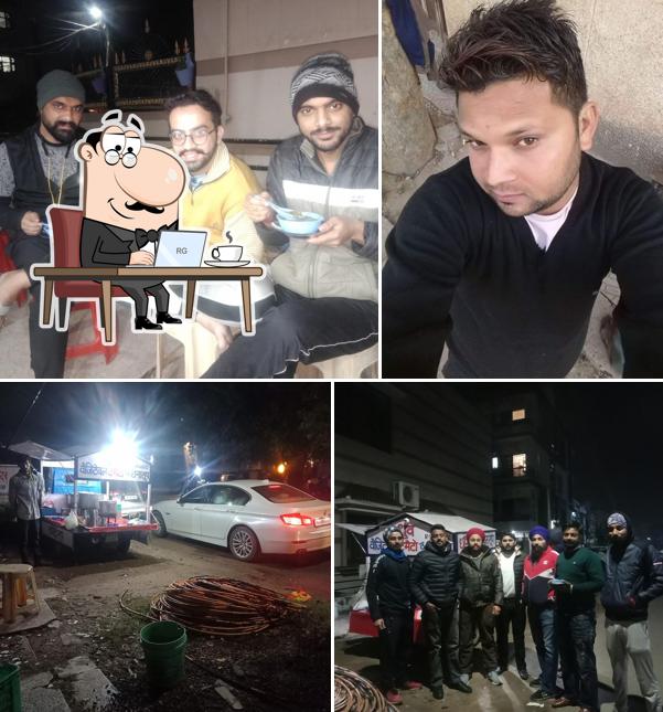 The interior of Dhruv Soup Point