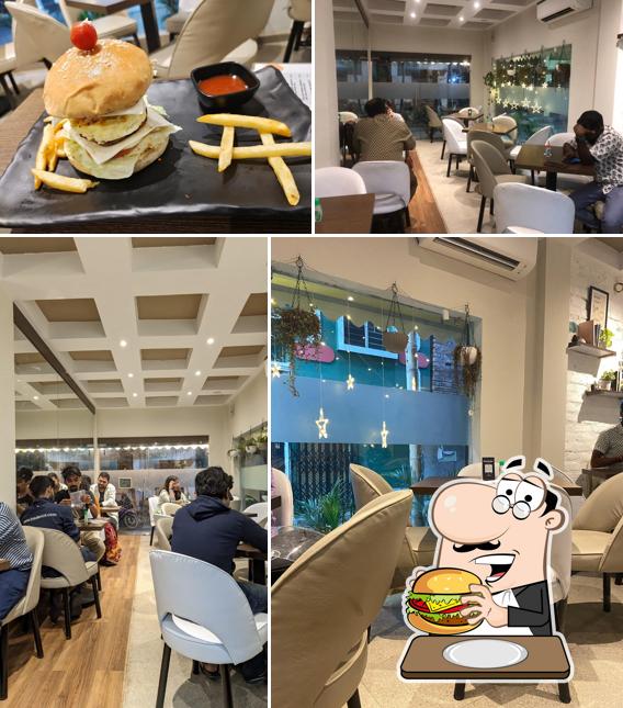 Get a burger at HYGGE