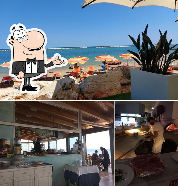 Gli interni di Chalet Luna Rossa