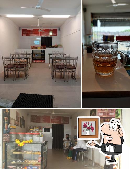 The interior of C3-CHIT CHAT CAFE - TIRUPUR