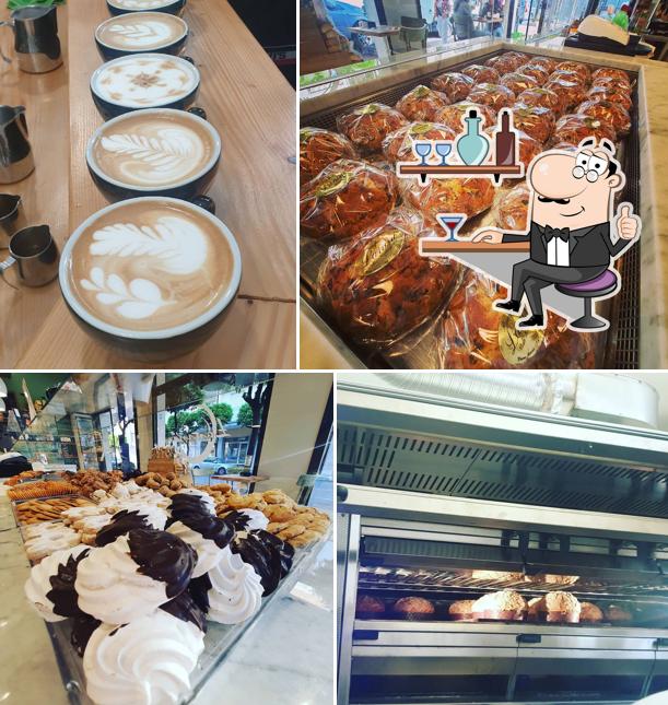 Siediti a un tavolo di Lanini Bakery e Coffee