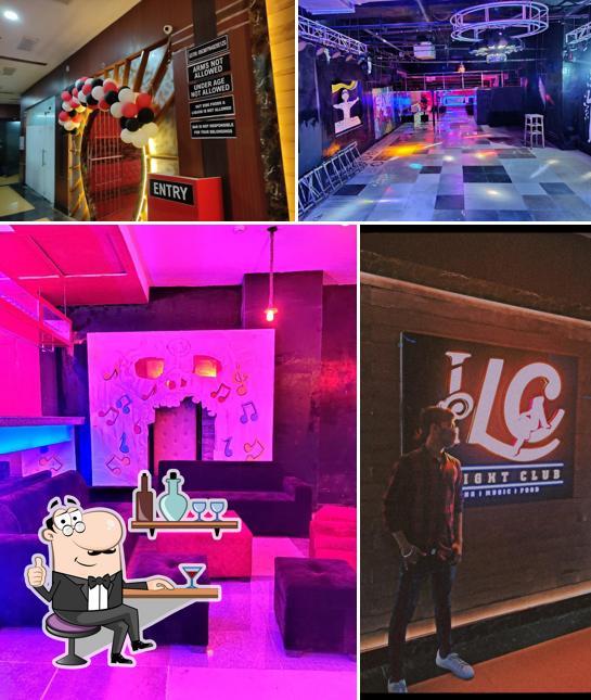 The interior of ILIGHT CLUB